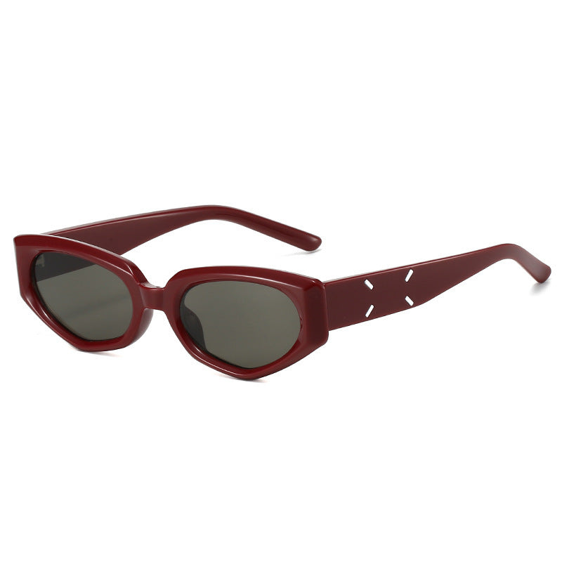Zeitgenössische Schmetterlingsförmige Sonnenbrille Karnz
