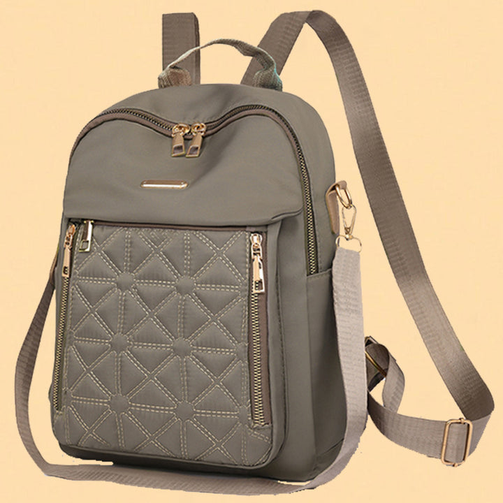 Stylische gesteppt Nylon Rucksack Karnz
