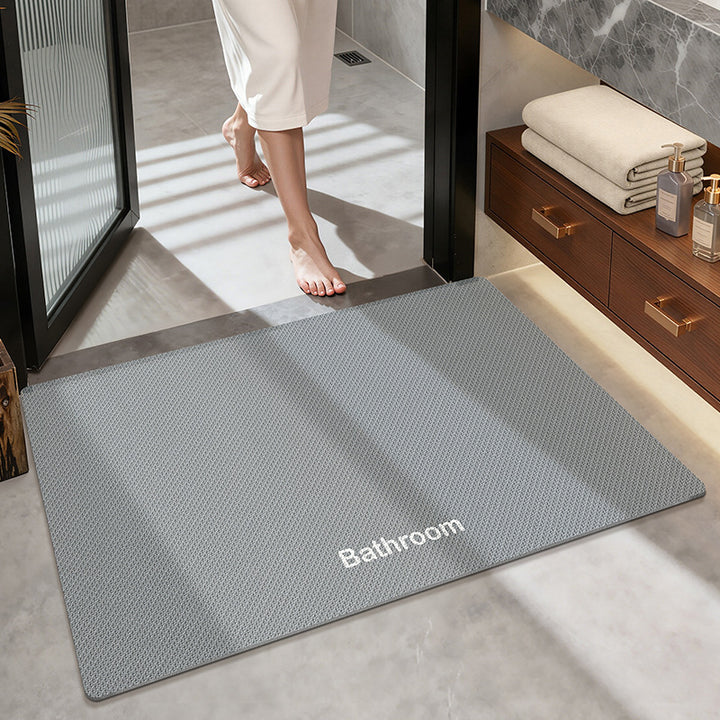 Badematte für Badezimmerboden Dekor