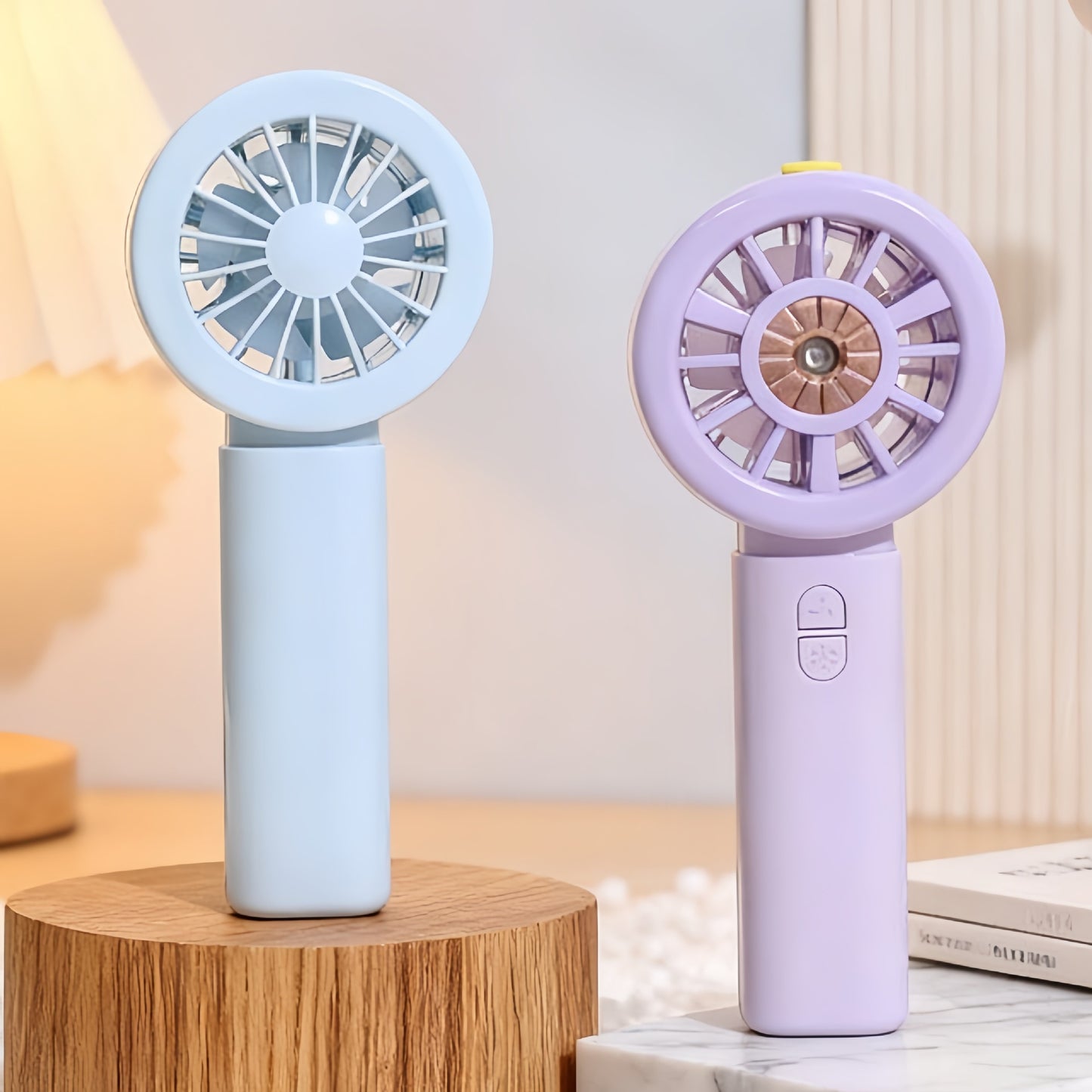 Damen Tragbarer Sprühventilator mit USB-Anschluss und mehrstufiger Geschwindigkeitsregelung Karnz