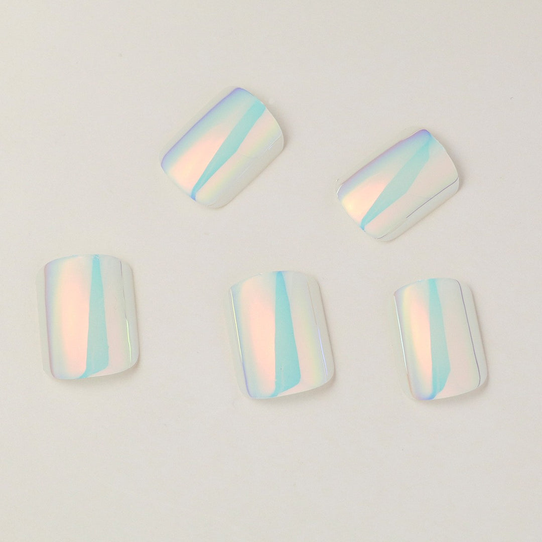 Premium Glänzende Press-On Nageltips Karnz