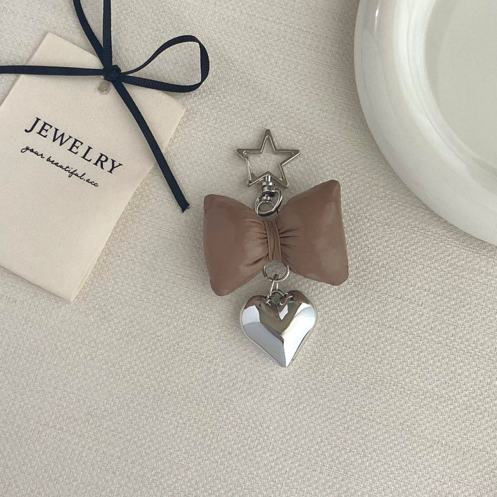 Bow-förmiger Charm Schlüsselanhänger Karnz