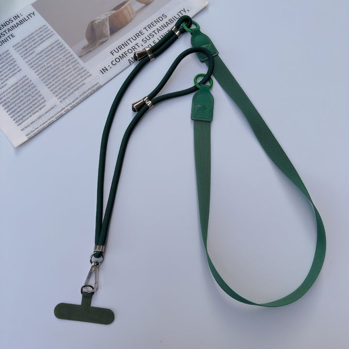 Multifunktionale verstellbare Halskette mit ID-Halter Karnz