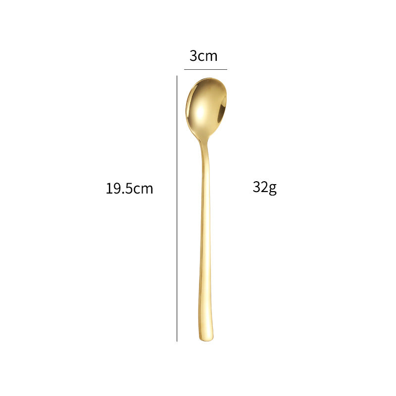 Eleganter und Ergonomischer Dessertlöffel Aus Hochwertigem Edelstahl Karnz