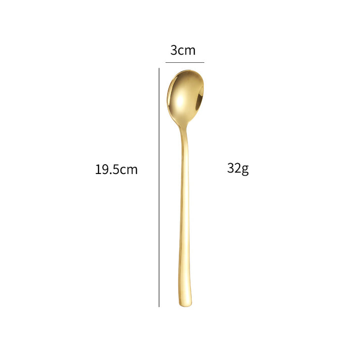 Eleganter und Ergonomischer Dessertlöffel Aus Hochwertigem Edelstahl Karnz