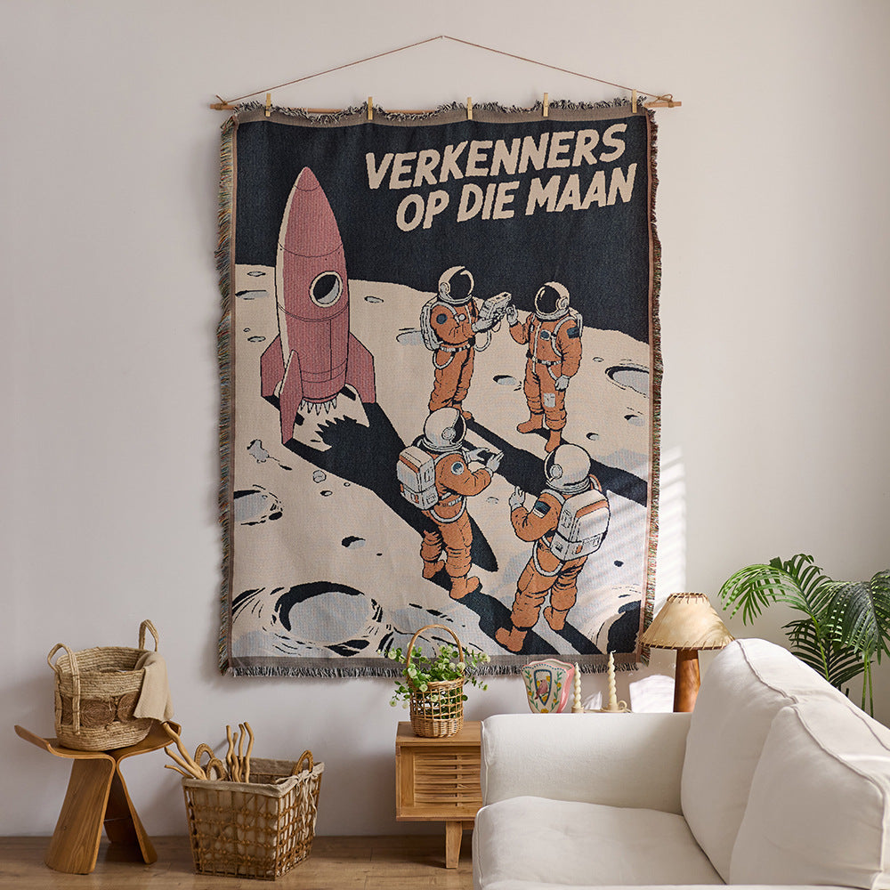 Festliche Weihnachtswurfdecke