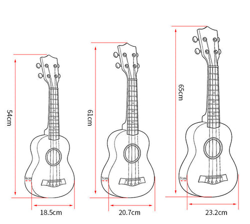 Hochwertige Holz-Ukulele Karnz