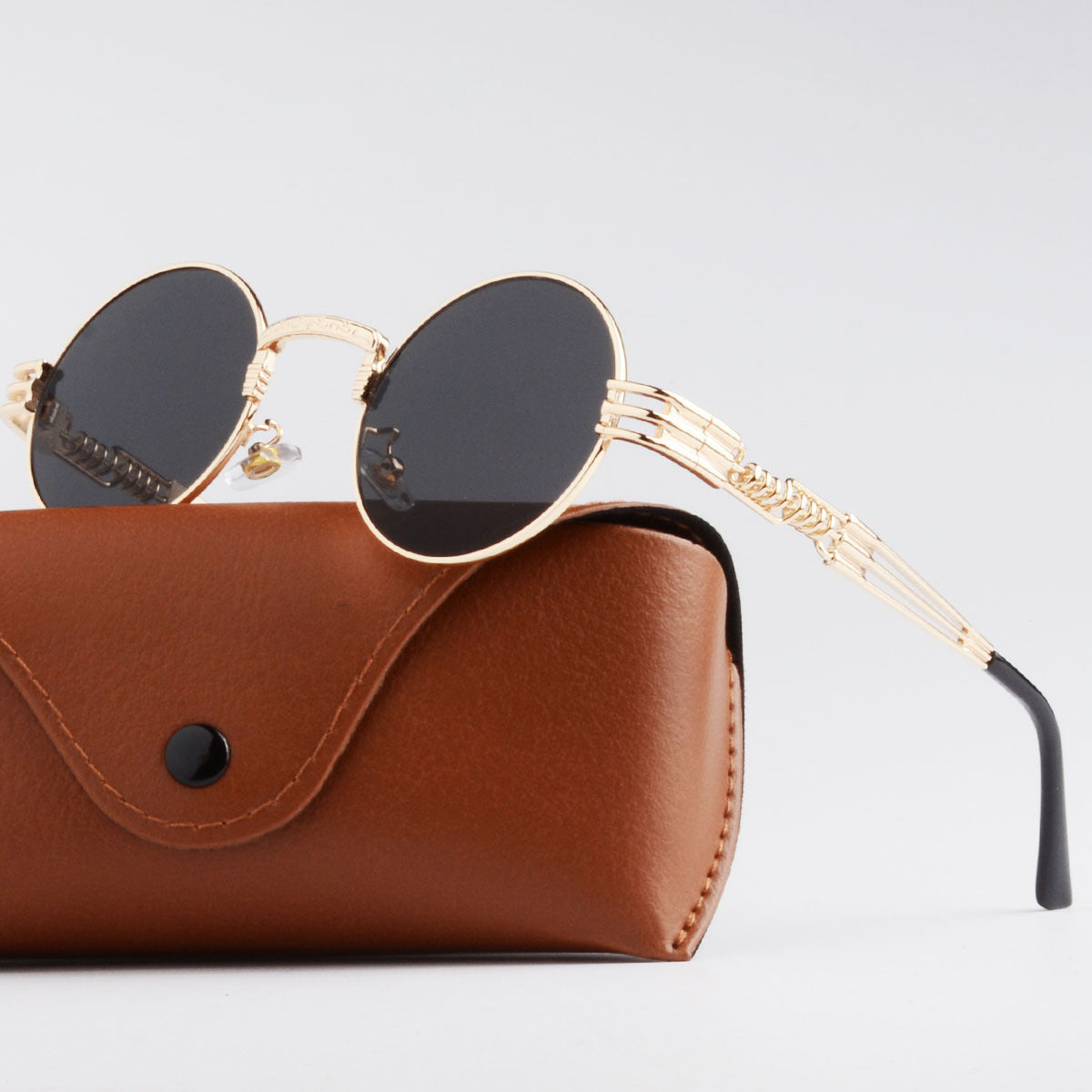 Damen Künstlerische Rundbrille Karnz