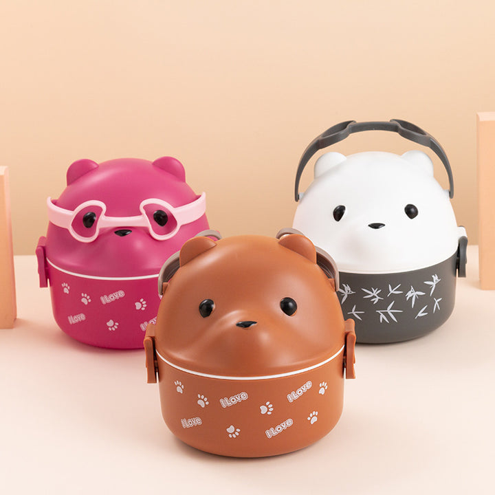 Süße tierthemed Snack-Container