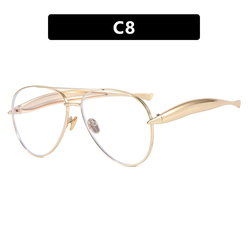 Damen Piloten-Sonnenbrille mit eleganten Akzenten und schützendem UV-Filter Karnz