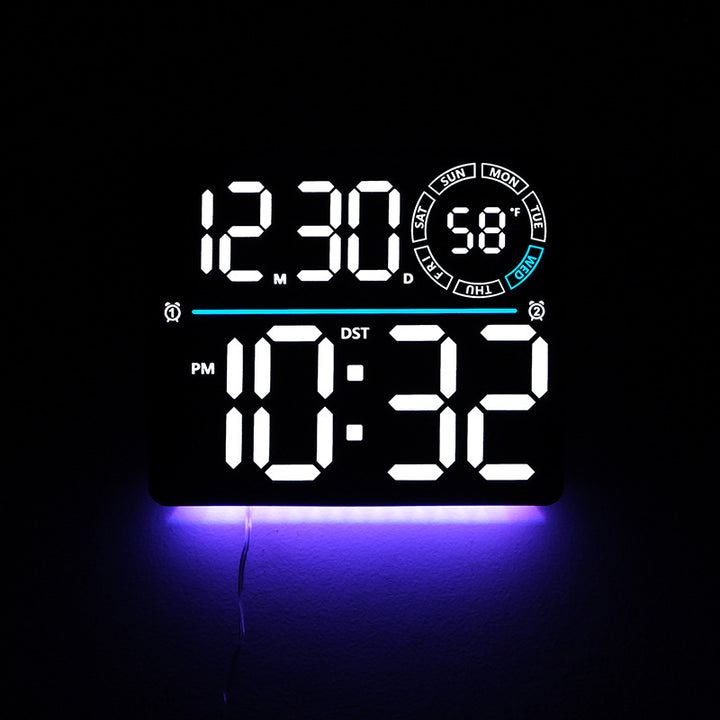 Digitale Wanduhr Karnz