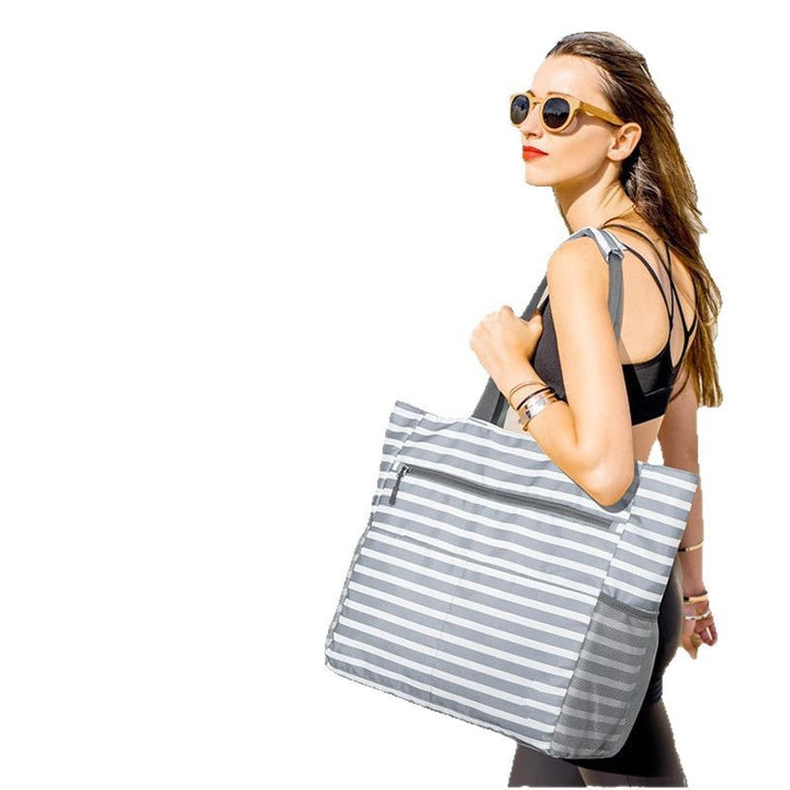 Multifunktionale Strandtasche mit Separatem Kosmetiktäschchen Karnz