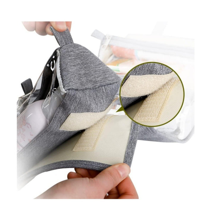 Praktische Kosmetik-Organizer-Tasche mit Durchsichtigen Fächern Karnz