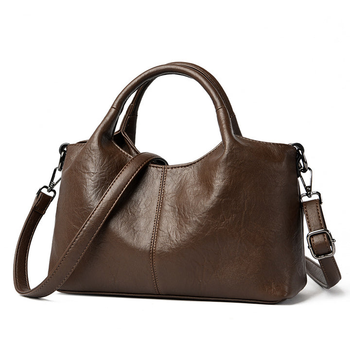 Klassische Kunstleder Handtasche Karnz
