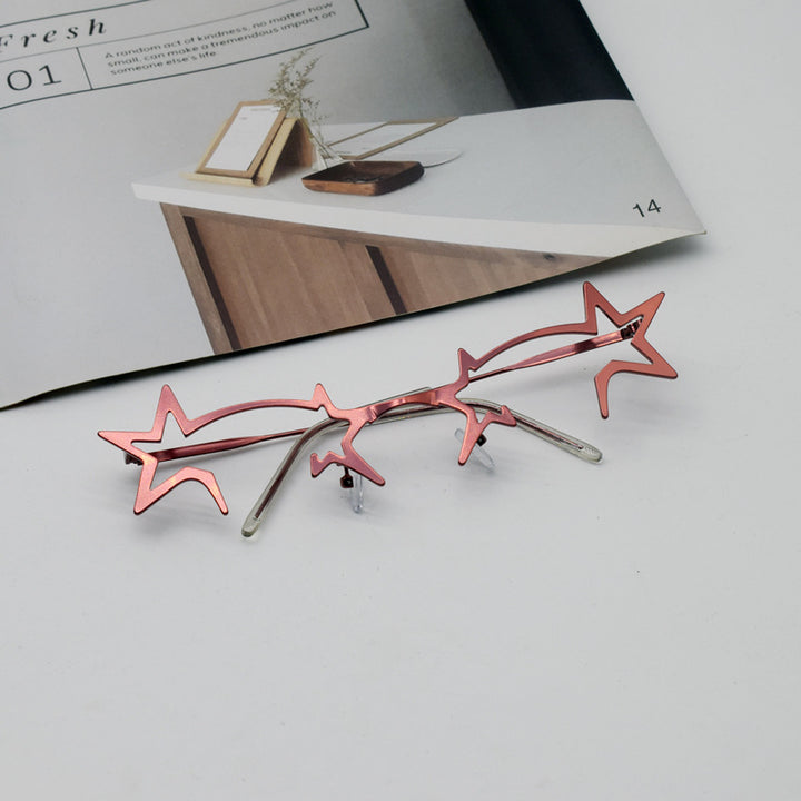 Künstlerische sternförmige Brille Karnz