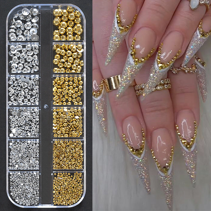 Professionelles Nagelkunst Strass Set