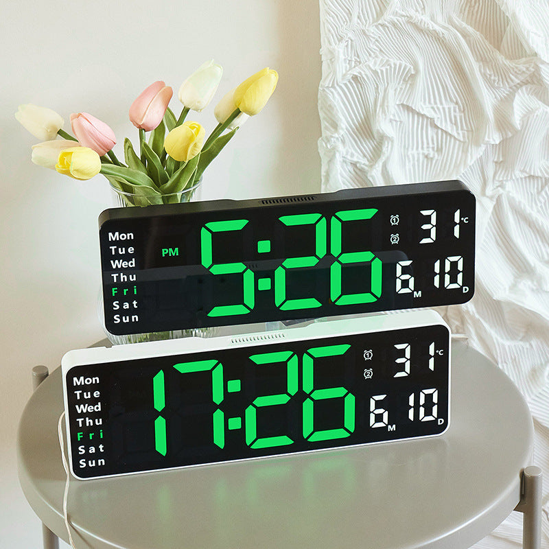Digitale Wanduhr Karnz