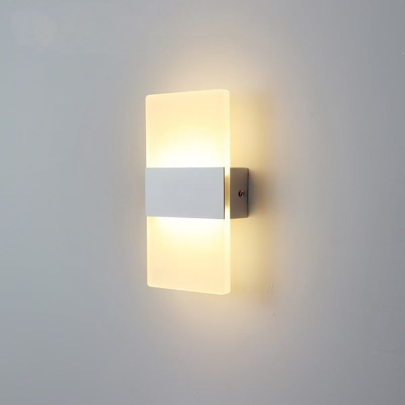 Moderne LED Wandleuchtenfassung