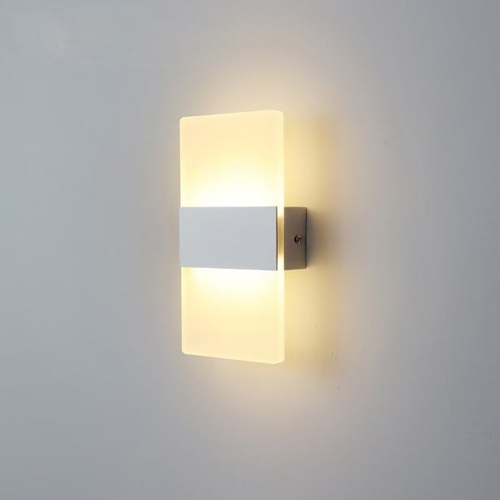 Moderne LED Wandleuchtenfassung