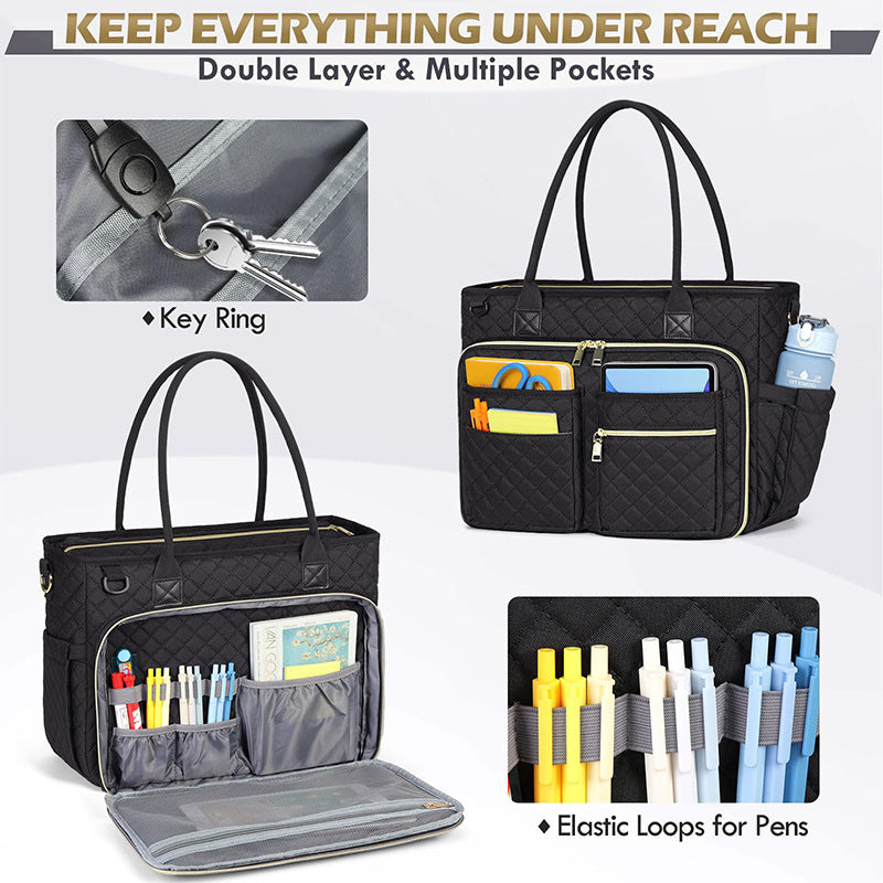 Elegante Strukturierte Handtasche Karnz