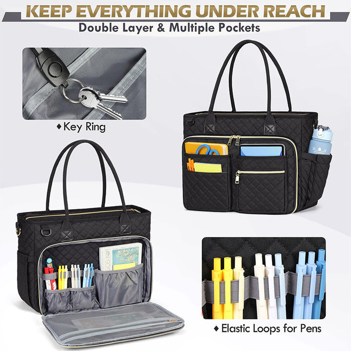 Elegante Strukturierte Handtasche Karnz