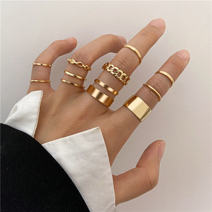 Vielseitiges Ring-Set Karnz