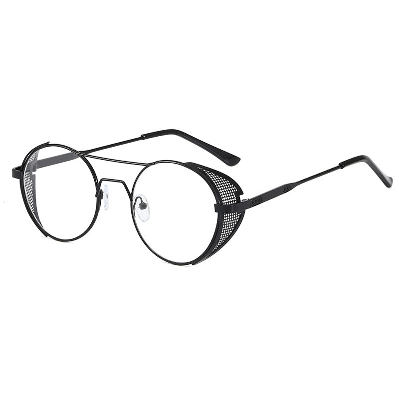 Damen Modische Metallfassung Brille Karnz