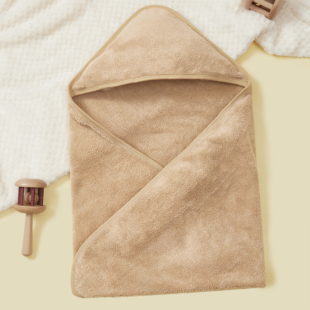 Weicher Fleece Baby-Bademantel Karnz
