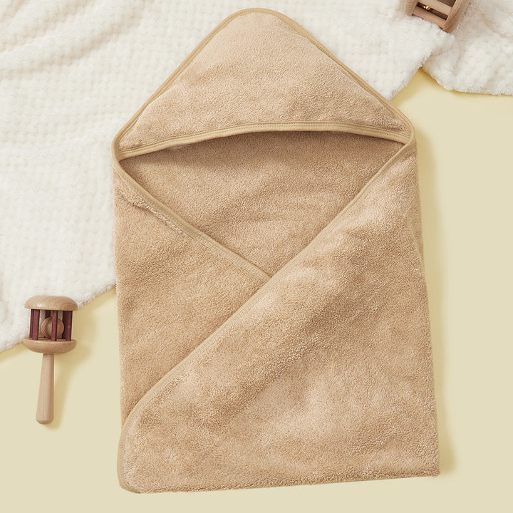Weicher Fleece Baby-Bademantel Karnz