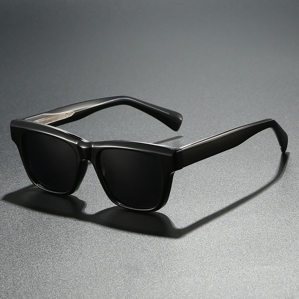Damen stylische Sonnenbrille im klassischen Rechteckdesign Karnz