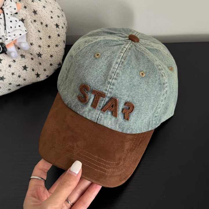 Trendy Freizeit Denim Cap