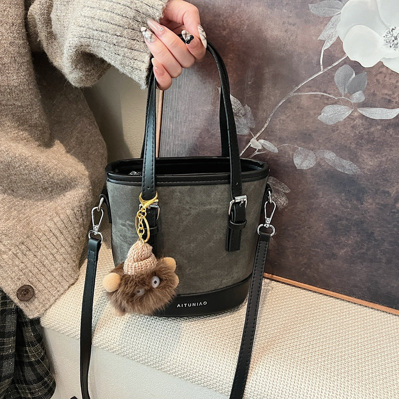 Stylische Bucket-Handtasche Karnz
