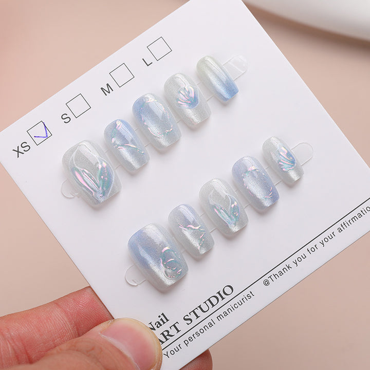 Iridescent Nail Art Press-On Collection Karnz