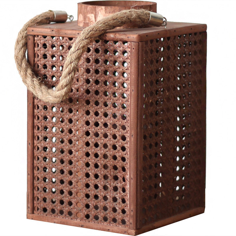 Dekorativer Laternenhalter aus Naturmaterial Karnz