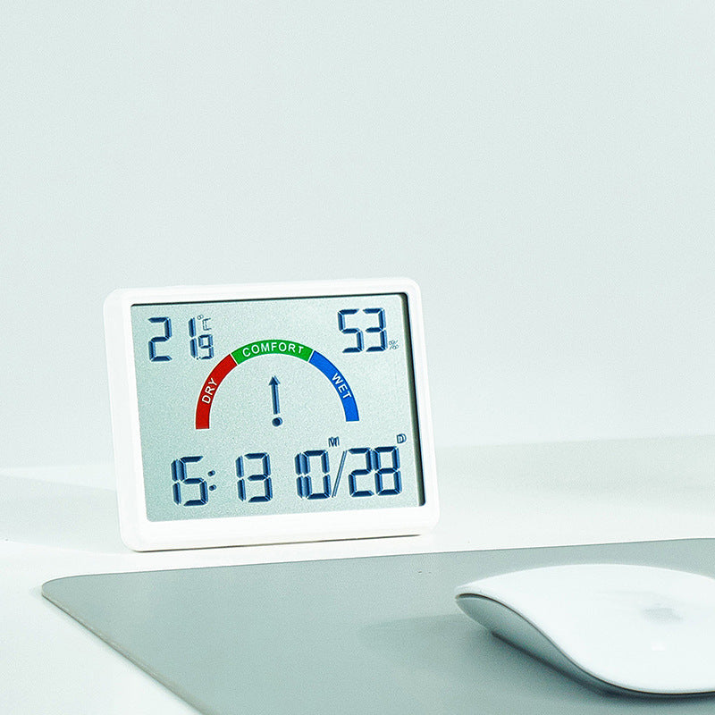 Hygrometer Digitaluhr Karnz