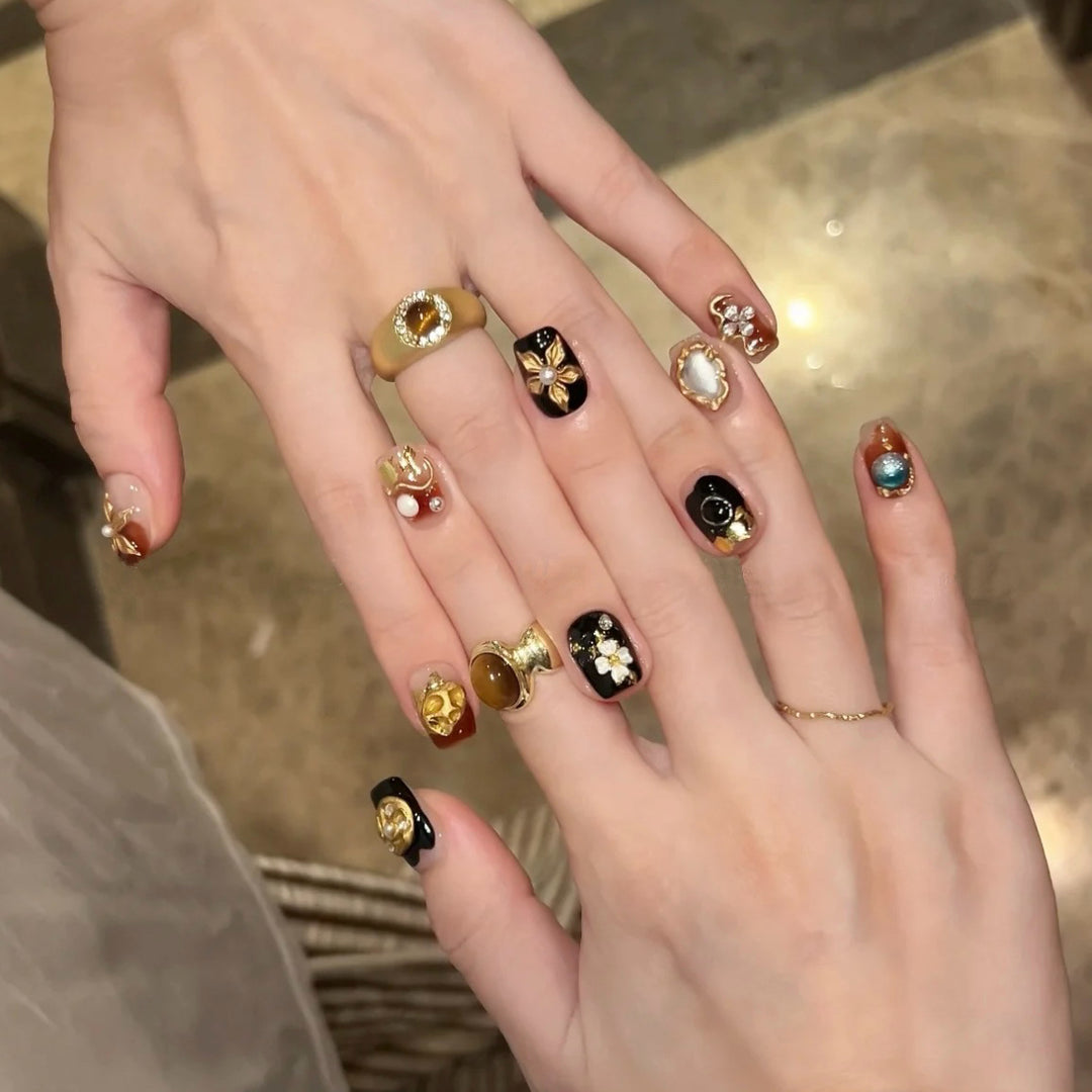 Luxuriöses Künstlerisches Nageldesign Set