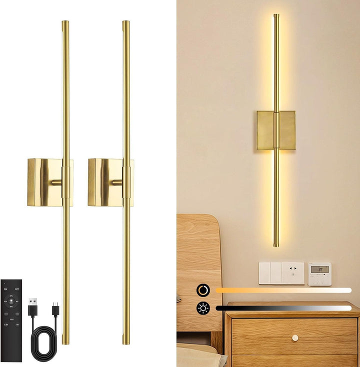 Minimalistische LED-Wandlampe