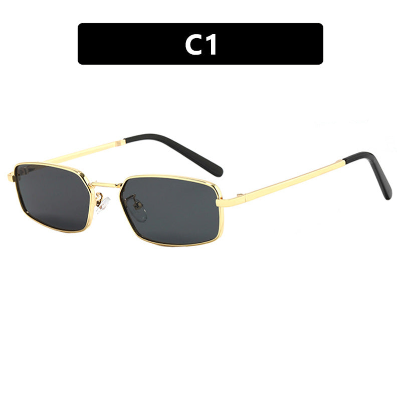 Damen modische quadratische Sonnenbrille mit polarisierten Gläsern Karnz