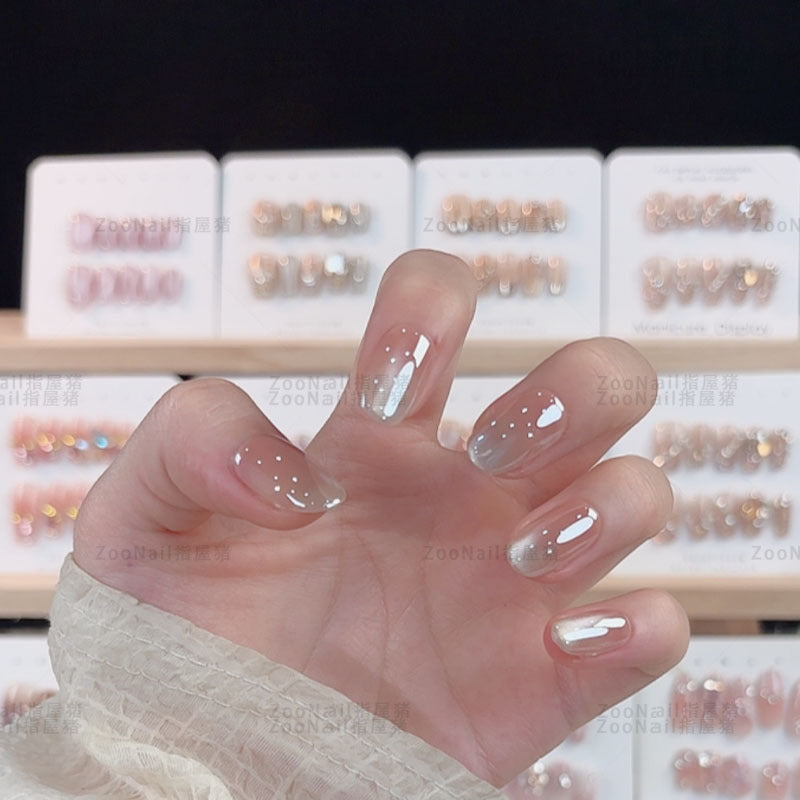 Gradient Ombre Press-On-Nagelverzierung