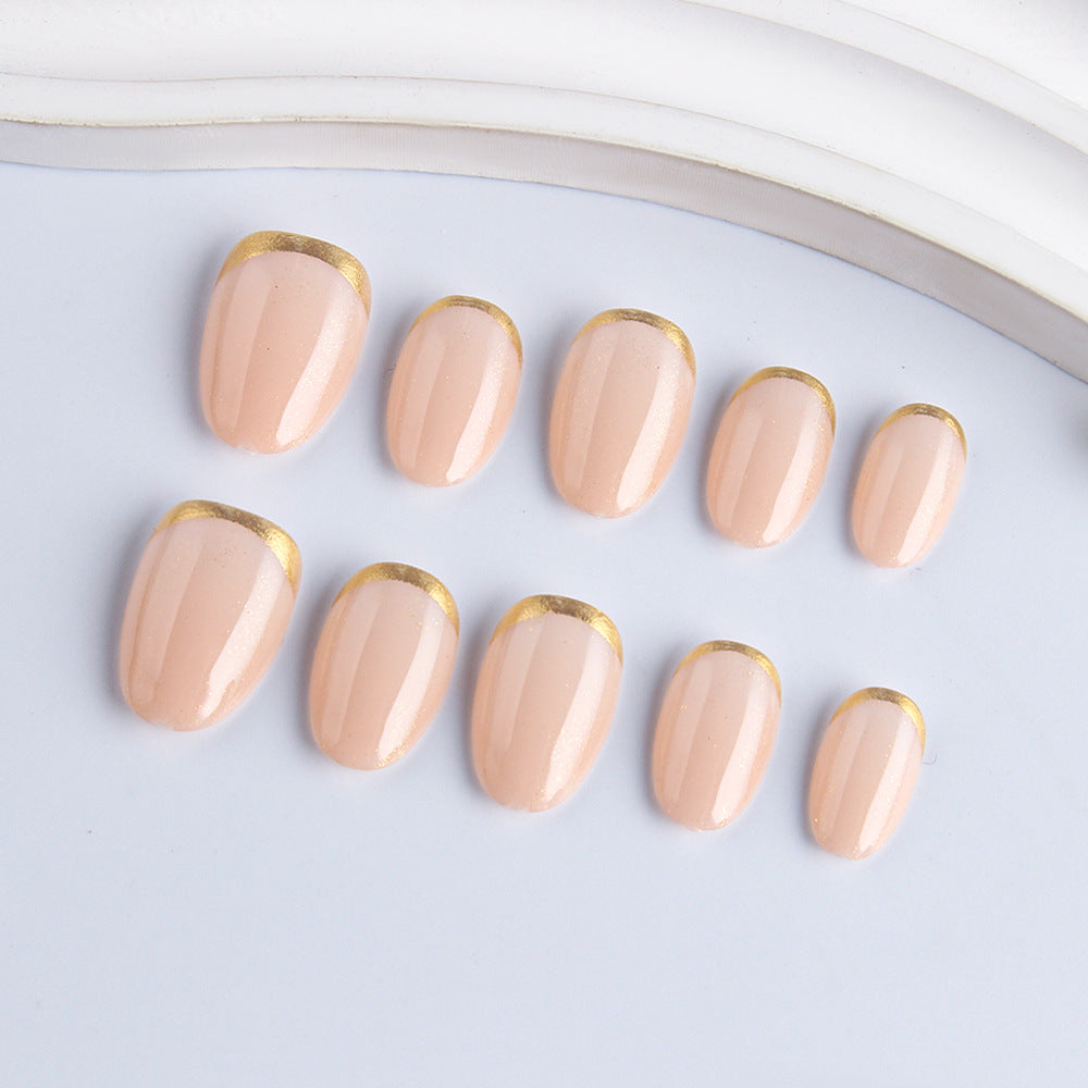 Elegante Glänzende Nagel-Wraps Karnz