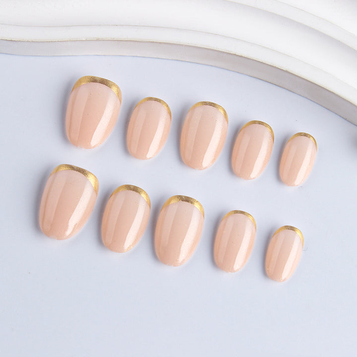 Elegante Glänzende Nagel-Wraps Karnz