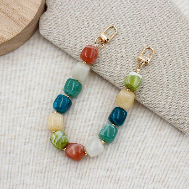 Chunky Beaded Brillen Kette Karnz