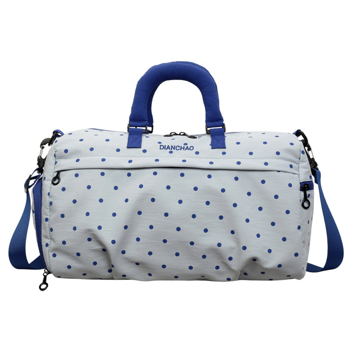 Stylische gepunktete Wochenend-Reisetasche