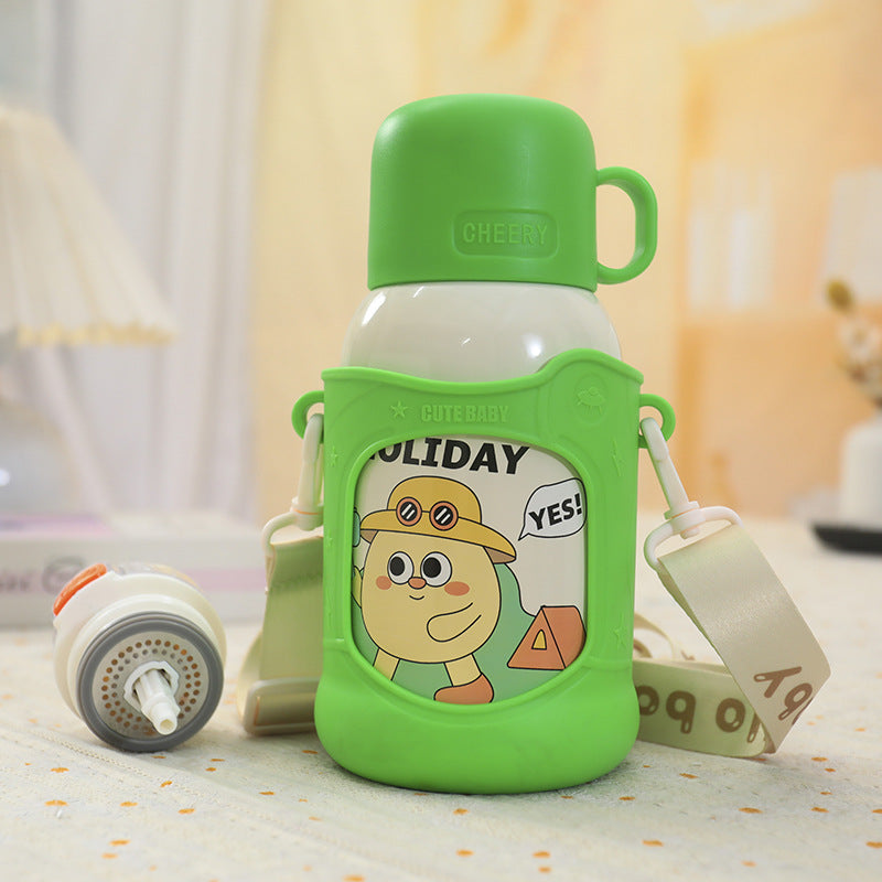 Damen Kinder-Trinkflasche mit kreativem Tierdesign Karnz