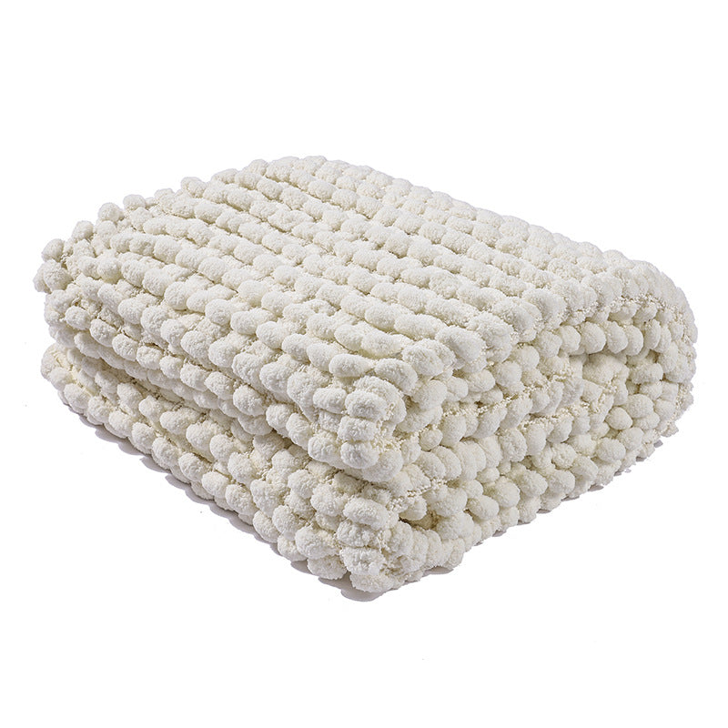 Gemütliche Chenille-Decke