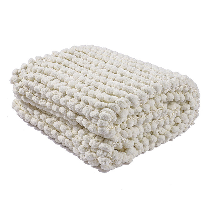 Gemütliche Chenille-Decke