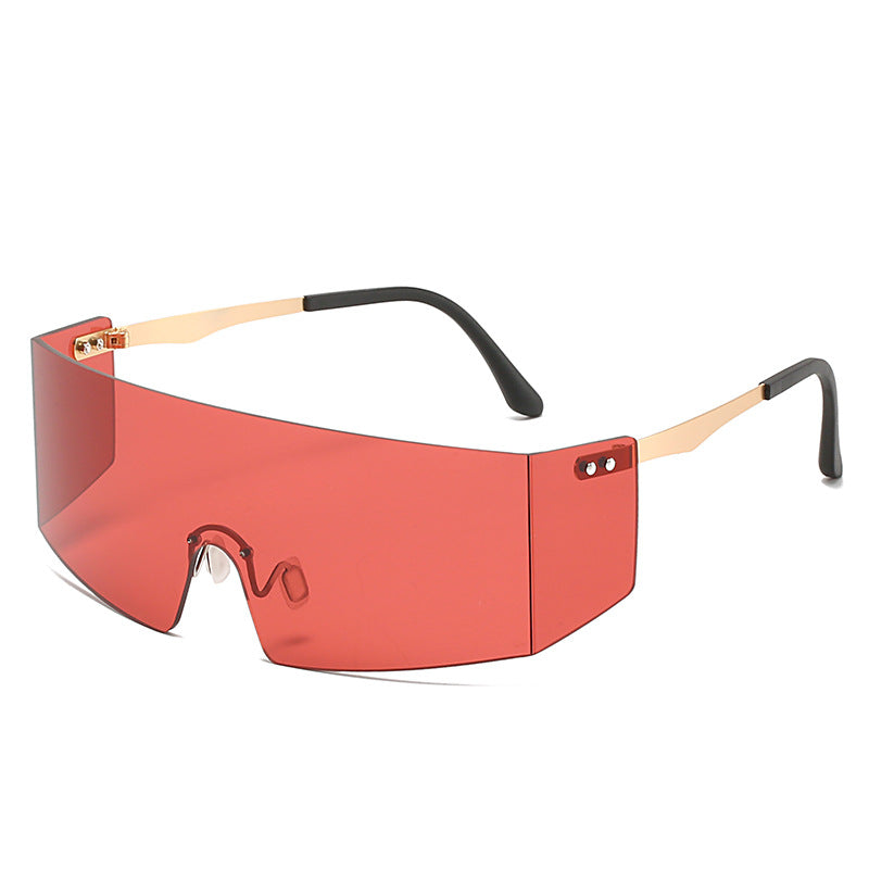 Damen Futuristische Sportsonnenbrille Karnz