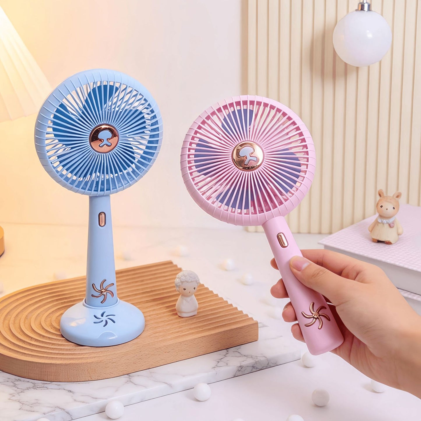 Damen Tragbarer Tischventilator mit innovativem Design Karnz