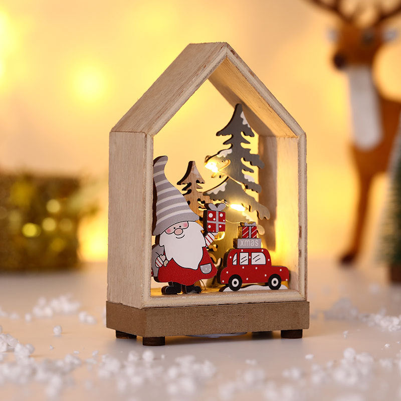 Weihnachtlich dekorative Laterne Karnz