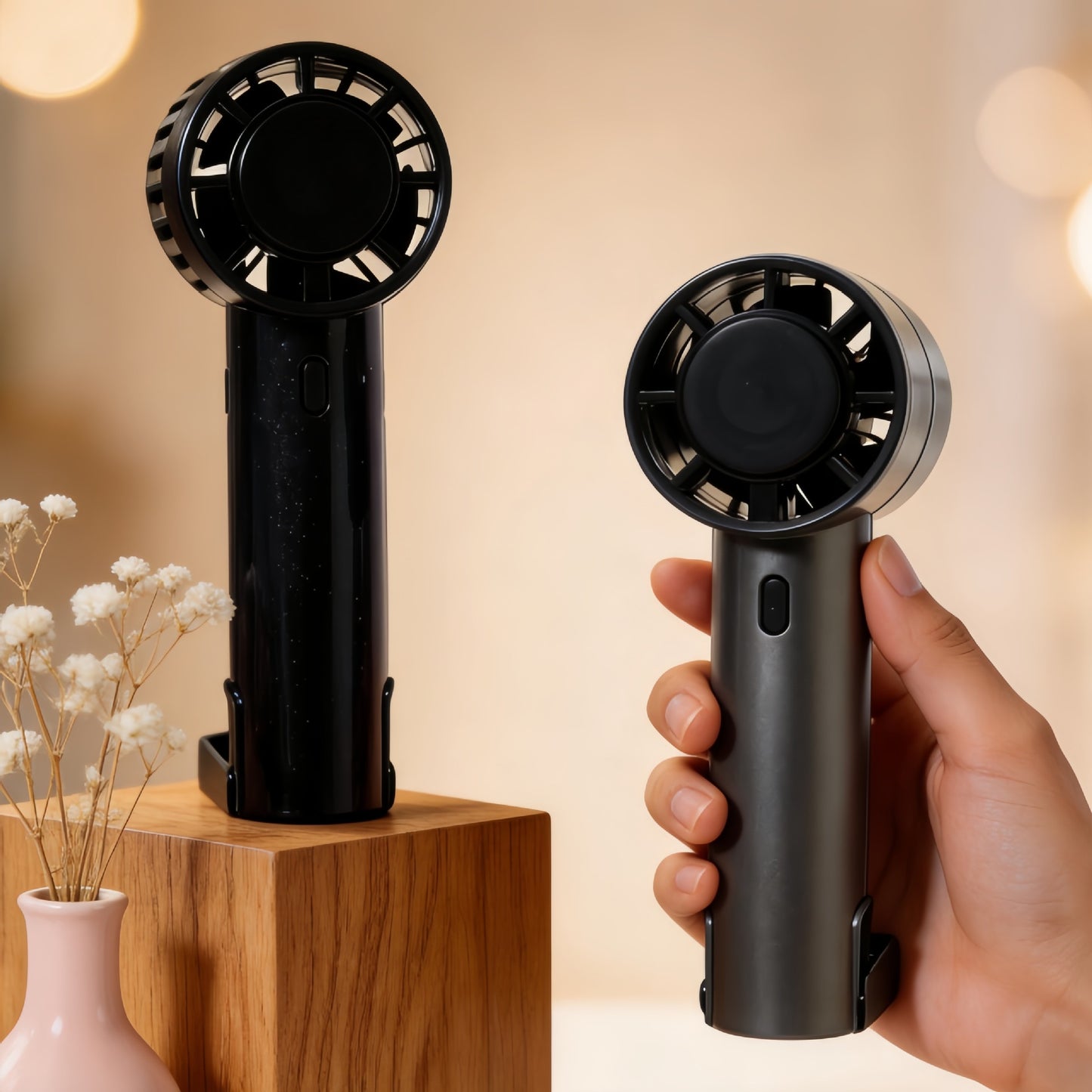 Unisex Tragbarer Handventilator mit langlebiger Akku-Technologie Karnz